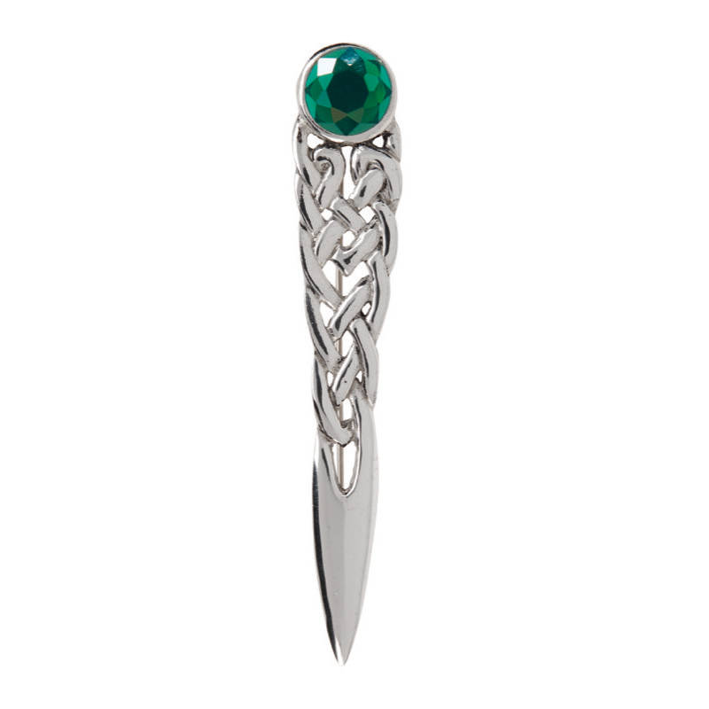 Square Celtic Brooch, Scottish Jewellery, Irish Jewelry, Handmade, Hand Crafted In Fine Pewter, By William Sturt