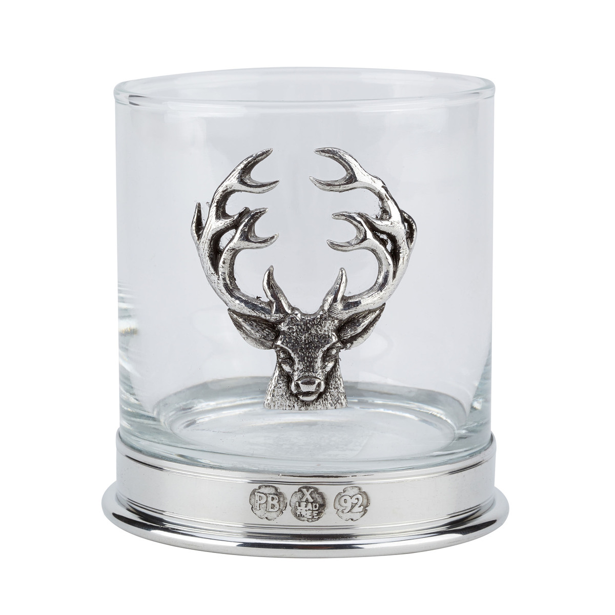 Stag Whisky Glasses - Pair